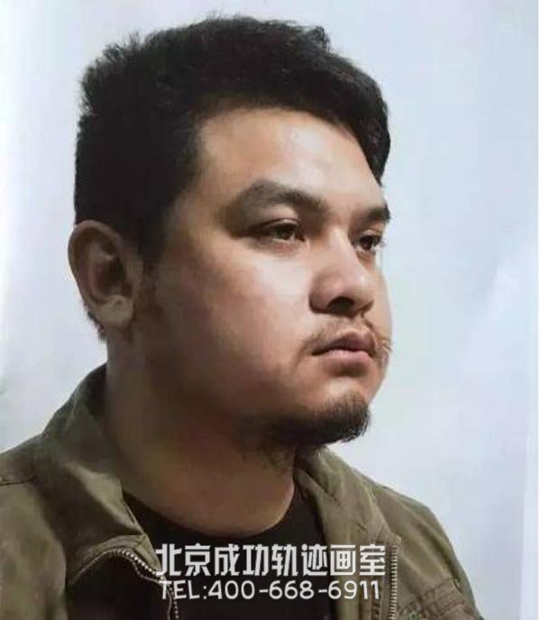 男士素描头像怎么画