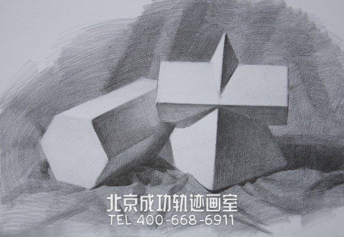 素描几何体画法步骤