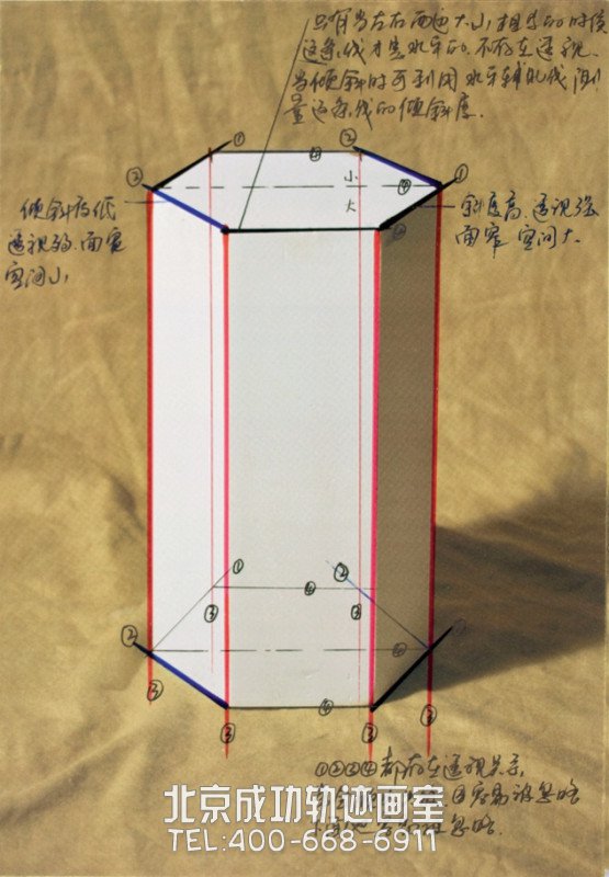 素描几何体阴影怎么打