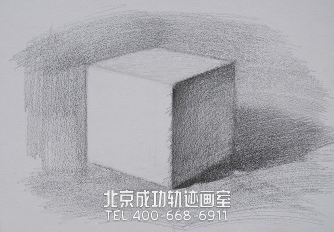 素描几何体画法步骤