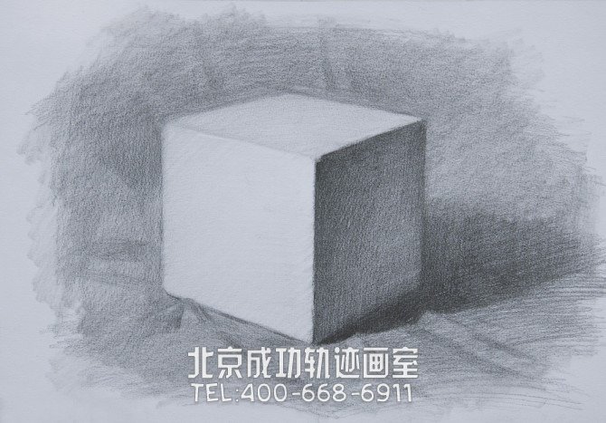 素描几何体画法步骤